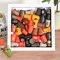 Shadow Box Picture Frame with Linen Board Deep Wood Glass Display Case Ready to Hang Memory Box Baby Sports Memorabilia, Pins, Awards, Medals, Wedding, Tickets and Photos (White, 2pcs 8X8)